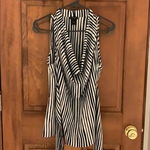 Ann Taylor swoop neck shirt